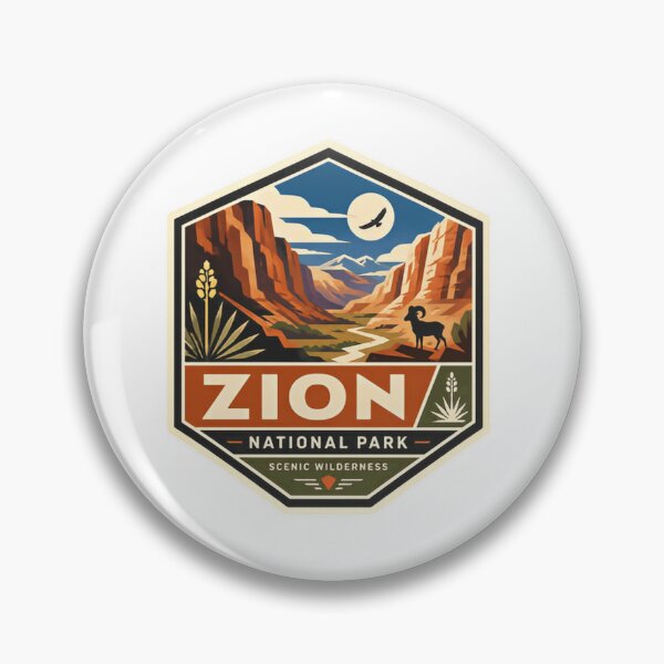 Item preview, Zion National Park Scenic Wilderness Travel Hiking Outdoors Adventure designed and sold by Simsimah26Parks.