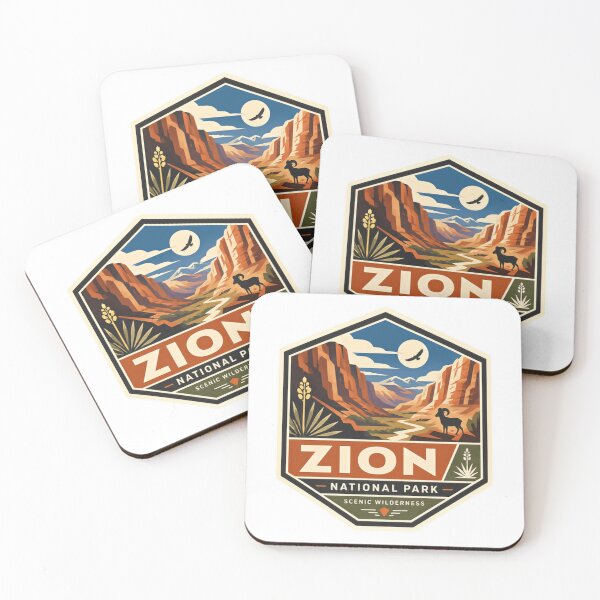 Item preview, Zion National Park Scenic Wilderness Travel Hiking Outdoors Adventure designed and sold by Simsimah26Parks.