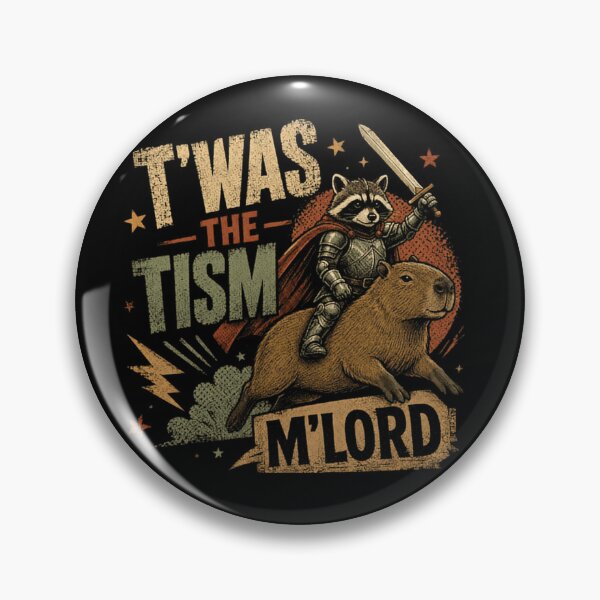 Item preview, T'was The Tism M'lord Autism Neurodivergent Community Humor designed and sold by JonesFlora2025.