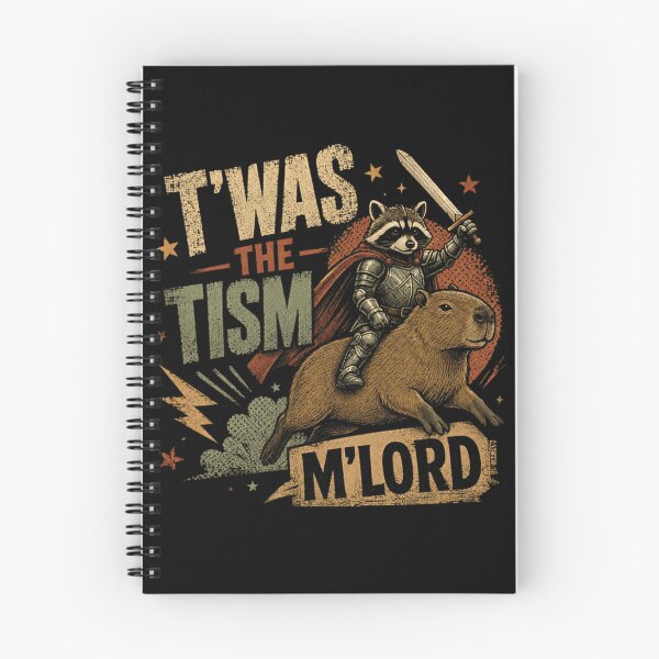 Item preview, T'was The Tism M'lord Autism Neurodivergent Community Humor designed and sold by JonesFlora2025.