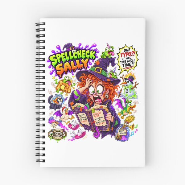 Item preview, Unfortunate Oddities - Spellcheck Sally designed and sold by WheelieGdArt.