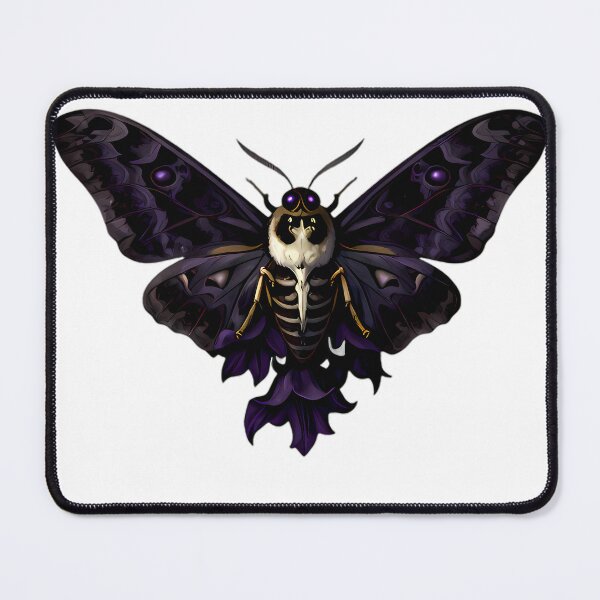 Item preview, Gothic Deaths Head Hawkmoth Nightshade Cluster designed and sold by IllumeInk.