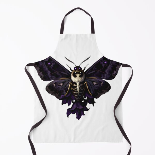Item preview, Gothic Deaths Head Hawkmoth Nightshade Cluster designed and sold by IllumeInk.