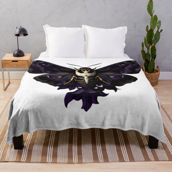 Item preview, Gothic Deaths Head Hawkmoth Nightshade Cluster designed and sold by IllumeInk.