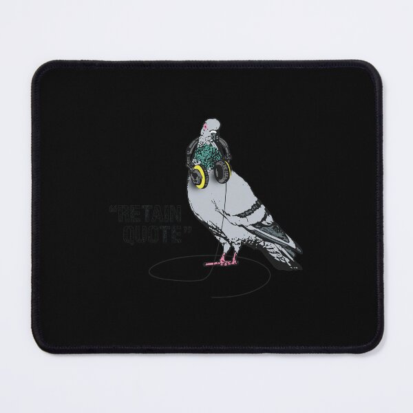 Item preview, Urban Pigeon with Headphones  designed and sold by TROYESCAMI.