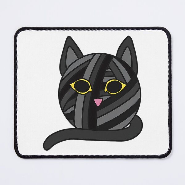 Item preview, Black Yarn Ball Kitty designed and sold by Raniya-Otte.