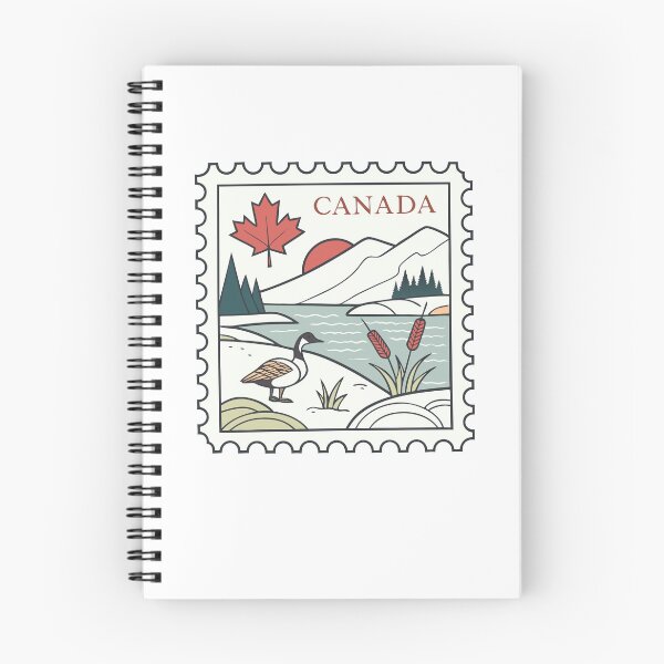 Item preview, Canada Canadian Postage Stamp Maple Leaf Nature Landscape Travel designed and sold by HumansStuck12.