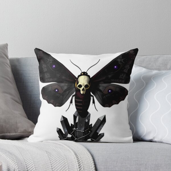 Item preview, Gothic Deaths Head Hawkmoth Obsidian Shards designed and sold by IllumeInk.