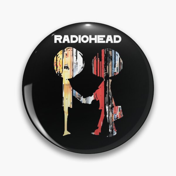 Item preview, Radiohead OK Computer Handshake Silhouette Alternative Rock designed and sold by ArdanaMilsman.