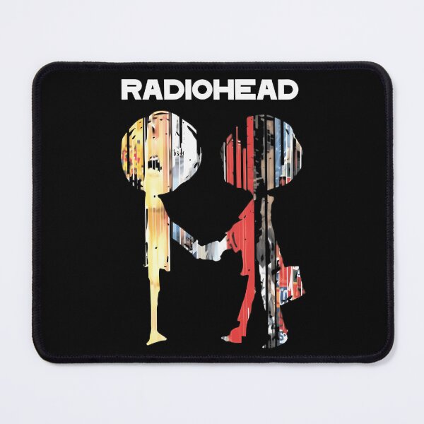 Item preview, Radiohead OK Computer Handshake Silhouette Alternative Rock designed and sold by ArdanaMilsman.