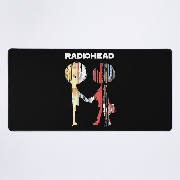 Item preview, Radiohead OK Computer Handshake Silhouette Alternative Rock designed and sold by ArdanaMilsman.