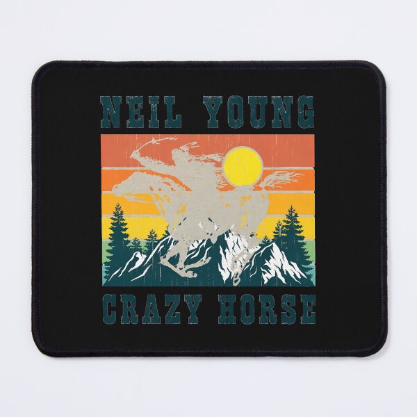 Item preview, Neil Young Crazy Horse Retro Mountain Sunset  designed and sold by Paeberger.