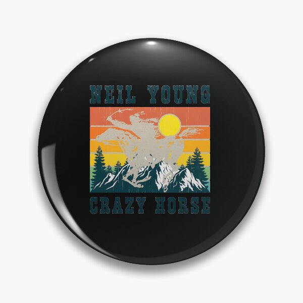 Item preview, Neil Young Crazy Horse Retro Mountain Sunset  designed and sold by Paeberger.