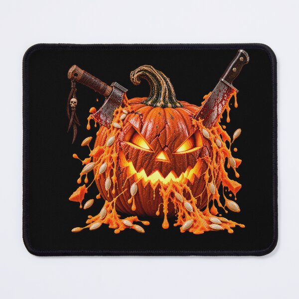 Item preview, Jack-O’-Lantern Gets the Axe, cut from Halloween designed and sold by Ray's Photos & Art.