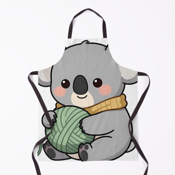 Item preview, Cute Koala Hugging Eucalyptus Sage Wool Skein designed and sold by pumsquare.