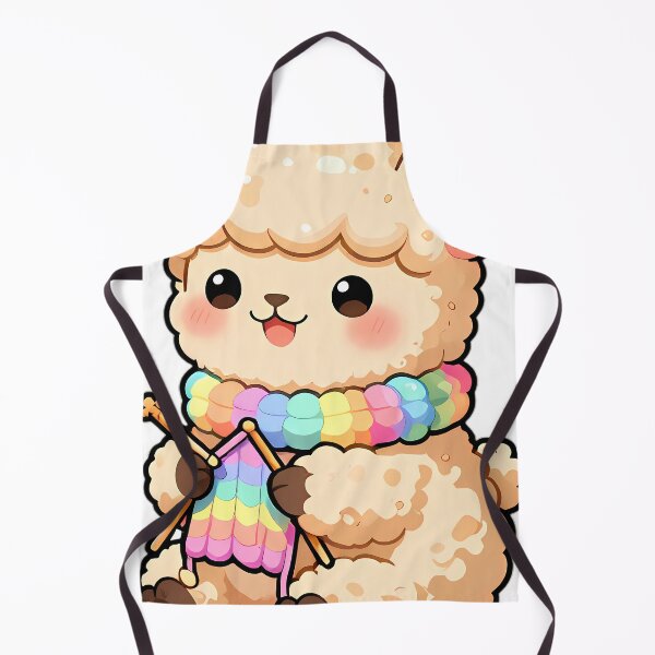 Item preview, Cute Baby Alpaca Knitting Pastel Rainbow Scarf designed and sold by pumsquare.