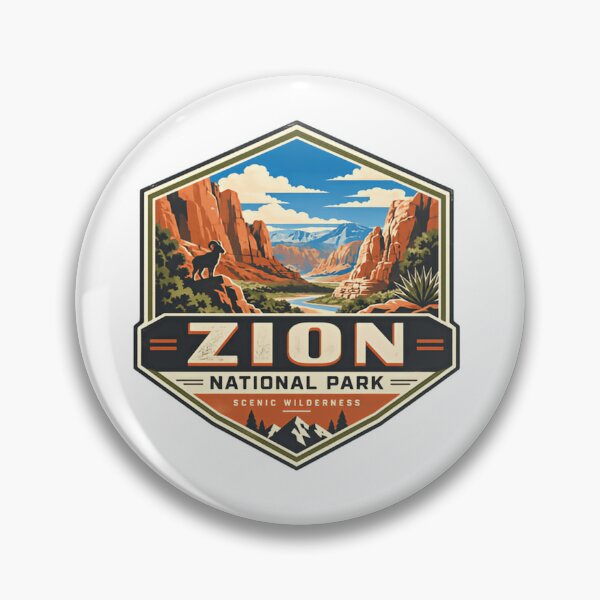 Item preview, Zion National Park Scenic Wilderness Outdoors Hiker Traveler designed and sold by Simsimah26Parks.