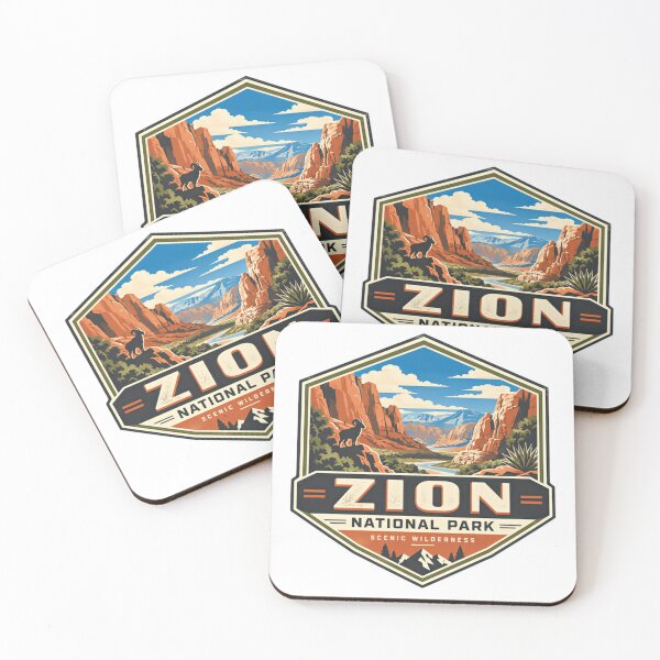 Item preview, Zion National Park Scenic Wilderness Outdoors Hiker Traveler designed and sold by Simsimah26Parks.