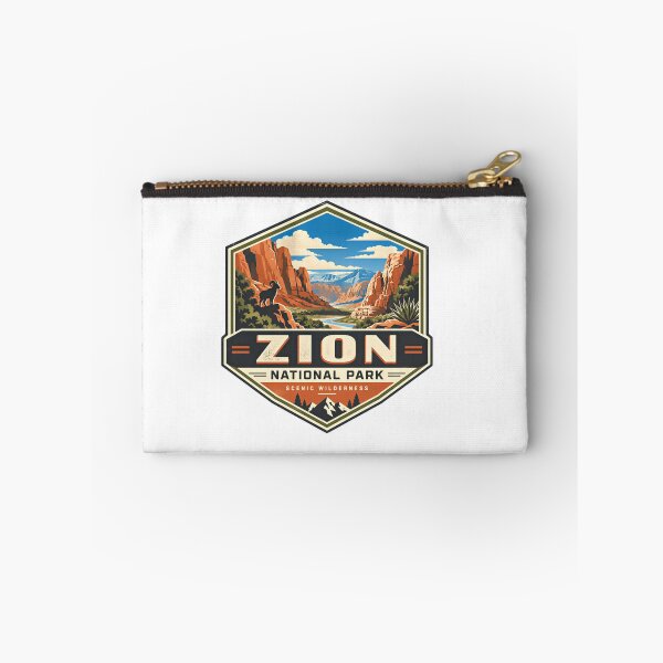 Item preview, Zion National Park Scenic Wilderness Outdoors Hiker Traveler designed and sold by Simsimah26Parks.