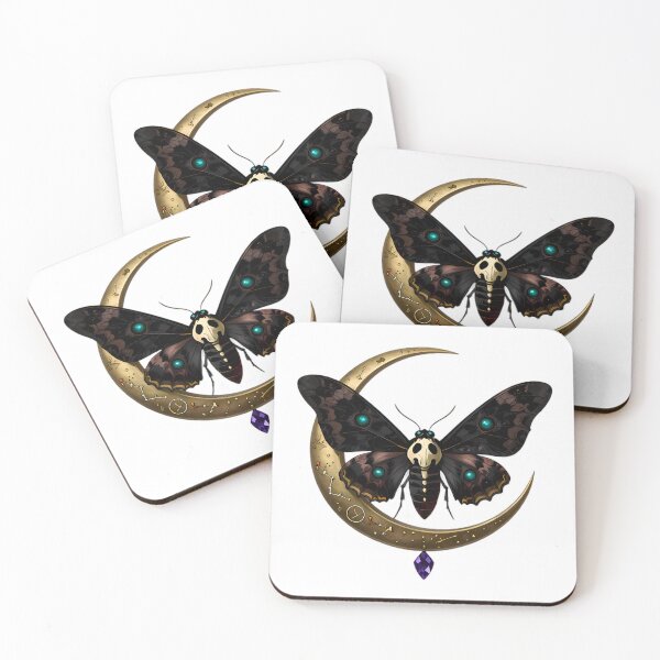 Item preview, Gothic Deaths Head Hawkmoth Celestial Prism designed and sold by IllumeInk.