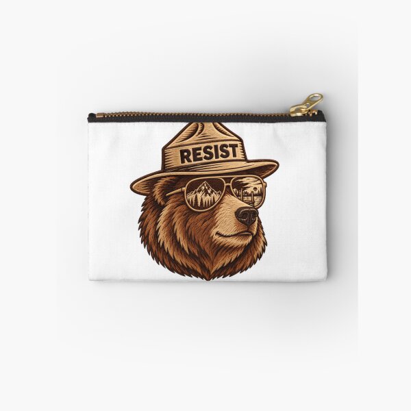 Item preview, Resist Bear Environmental Activism Nature Conservation designed and sold by HumansStuck12.