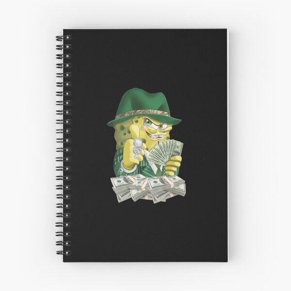 Item preview, Sponge Money Boss Green Suit Cartoon Character designed and sold by TROYESCAMI.
