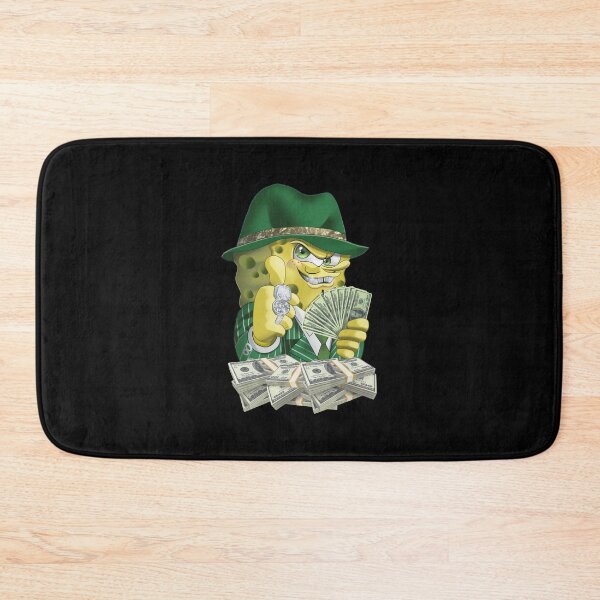 Item preview, Sponge Money Boss Green Suit Cartoon Character designed and sold by TROYESCAMI.