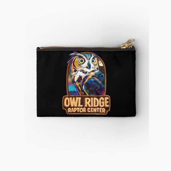 Item preview, Vibrant Owl Portrait Emblem Raptor Center Art designed and sold by TROYESCAMI.