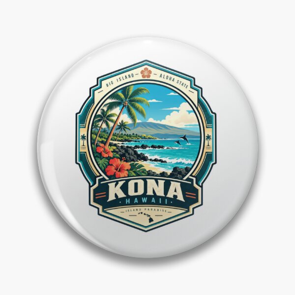 Item preview, Kona Hawaii Big Island Aloha State Island Paradise Hawaii Travel Vacation Souvenir Destination designed and sold by Simsimah26Parks.