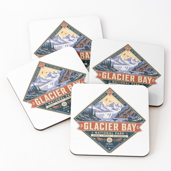 Item preview, Glacier Bay National Park Alaska Travel Explorer Wilderness Roads Trails Adventure designed and sold by Simsimah26Parks.