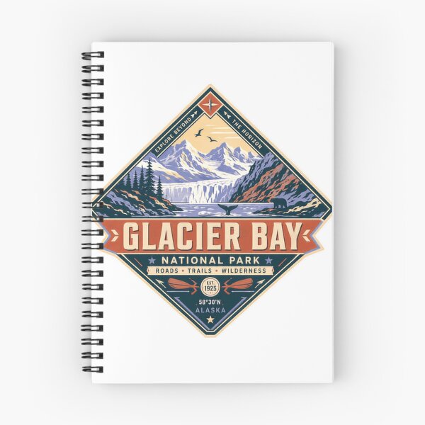 Item preview, Glacier Bay National Park Alaska Travel Explorer Wilderness Roads Trails Adventure designed and sold by Simsimah26Parks.