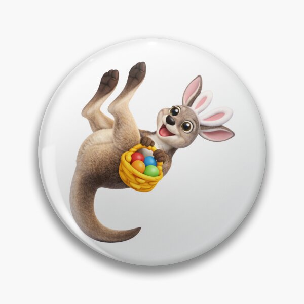 Item preview, Western Grey Kangaroo Easter Bunny designed and sold by Sillytoe.