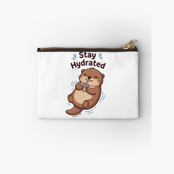 Item preview, Stay Hydrated Cute Otter Drink designed and sold by NzrProcreate.