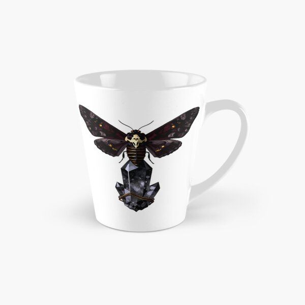 Item preview, Gothic Deaths Head Hawkmoth Smoky Quartz designed and sold by IllumeInk.