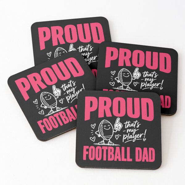 Item preview, Proud Football Dad That's My Player Gameday Fan designed and sold by markymaarty.