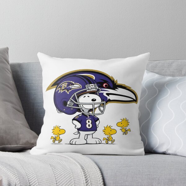 Item preview,  Snoopy And Woodstock Baltimore Ravens Football Fan Game Day designed and sold by DamianRoy88.