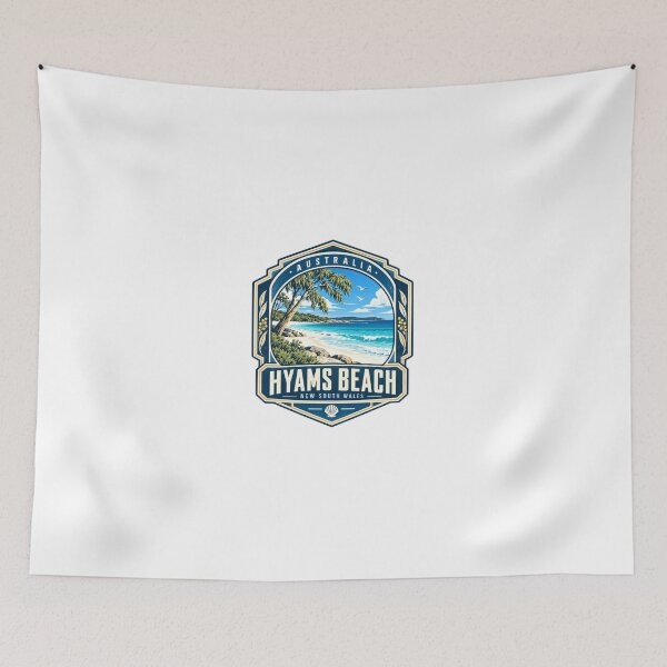 Item preview, Australia Hyams Beach New South Wales Travel Souvenir designed and sold by Simsimah26Parks.