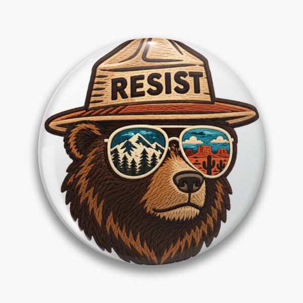 Item preview, Resist Environmental Activist Public Lands Conservation Wilderness Supporter designed and sold by HumansStuck12.