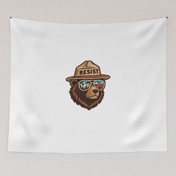 Item preview, Resist Environmental Activist Public Lands Conservation Wilderness Supporter designed and sold by HumansStuck12.