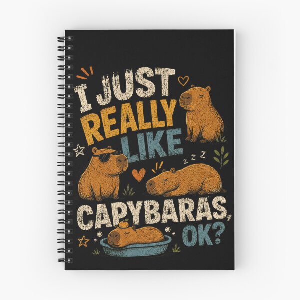 Item preview, I Just Really Like Capybaras Ok? Capybara Fan Animal Lover designed and sold by RetroMini2026.