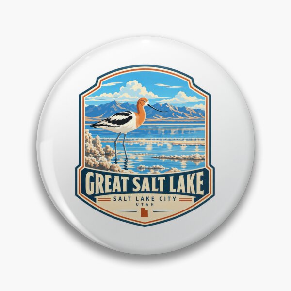 Item preview, Great Salt Lake Salt Lake City Utah Avocet Birdwatcher Travel designed and sold by Star3NowForMe.