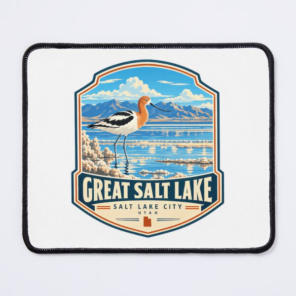 Item preview, Great Salt Lake Salt Lake City Utah Avocet Birdwatcher Travel designed and sold by Star3NowForMe.