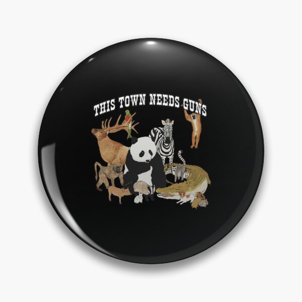 Item preview, This Town Needs Guns Animal Chaos  designed and sold by TROYESCAMI.