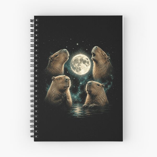Item preview, Capybara Moon Night Sky Animal Lover Wildlife designed and sold by RetroMini2026.