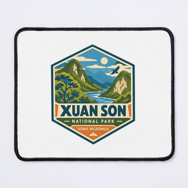 Item preview, Xuan Son National Park Scenic Wilderness Vietnam Traveler Nature Explorer designed and sold by Simsimah26Parks.