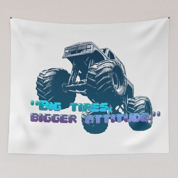 Item preview, Crush, destroy, and conquer! (MONSTER TRUCK) DESIGN for lovers and fans designed and sold by UrbanTRIP.
