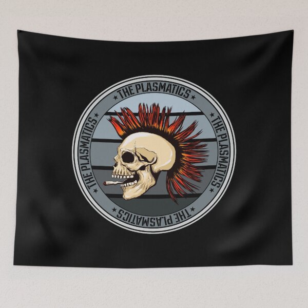 Item preview, plasmatics punk skull designed and sold by VivianLauretta8.
