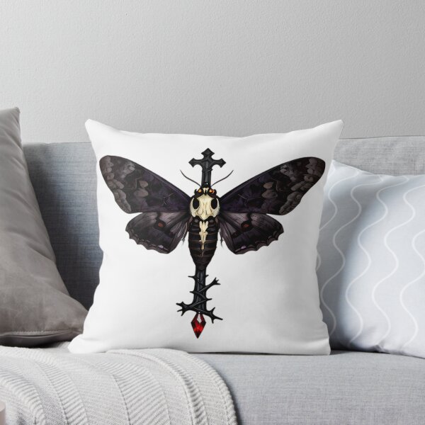 Item preview, Gothic Deaths Head Hawkmoth Briar Cross designed and sold by IllumeInk.