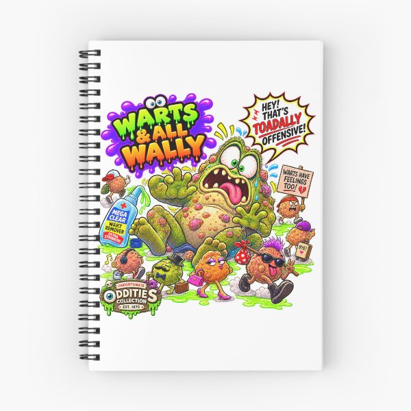 Item preview, Unfortunate Oddities - Warts & All Wally designed and sold by WheelieGdArt.