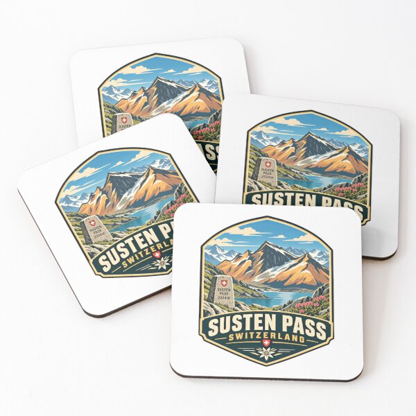 Item preview, Susten Pass Switzerland Swiss Alps Mountain Travel Hiker Souvenir designed and sold by Star3NowForMe.